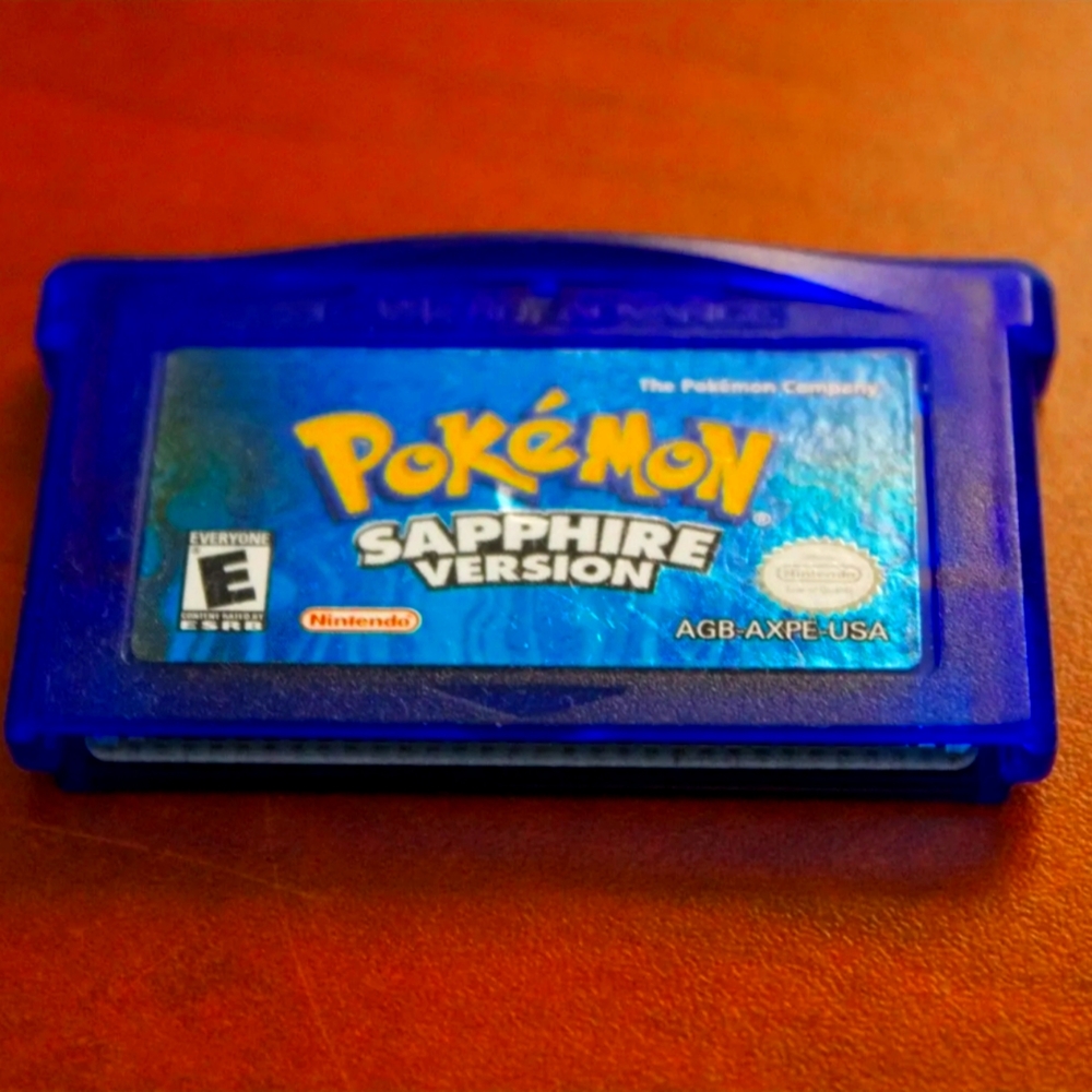 pokemon sapphire 100 percent authentic original owner